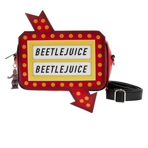 Beetlejuice Glow Graveyard SignCrossbody Bag
